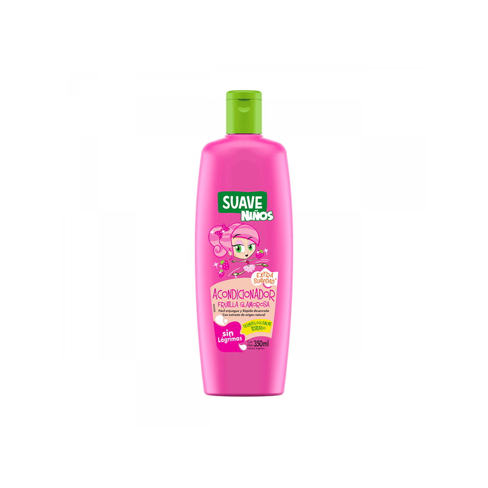 Suave Kids Acondicionador Frutilla Glamurosa 350ml