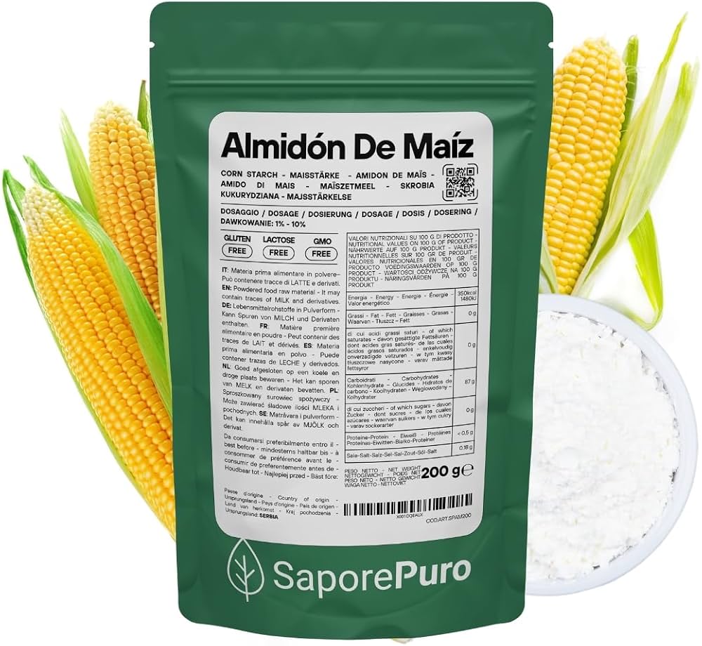 Almidon de Maíz Caja 200g