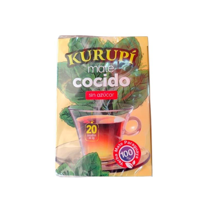 Mate Cocido sin Azúcar Saquitos x20