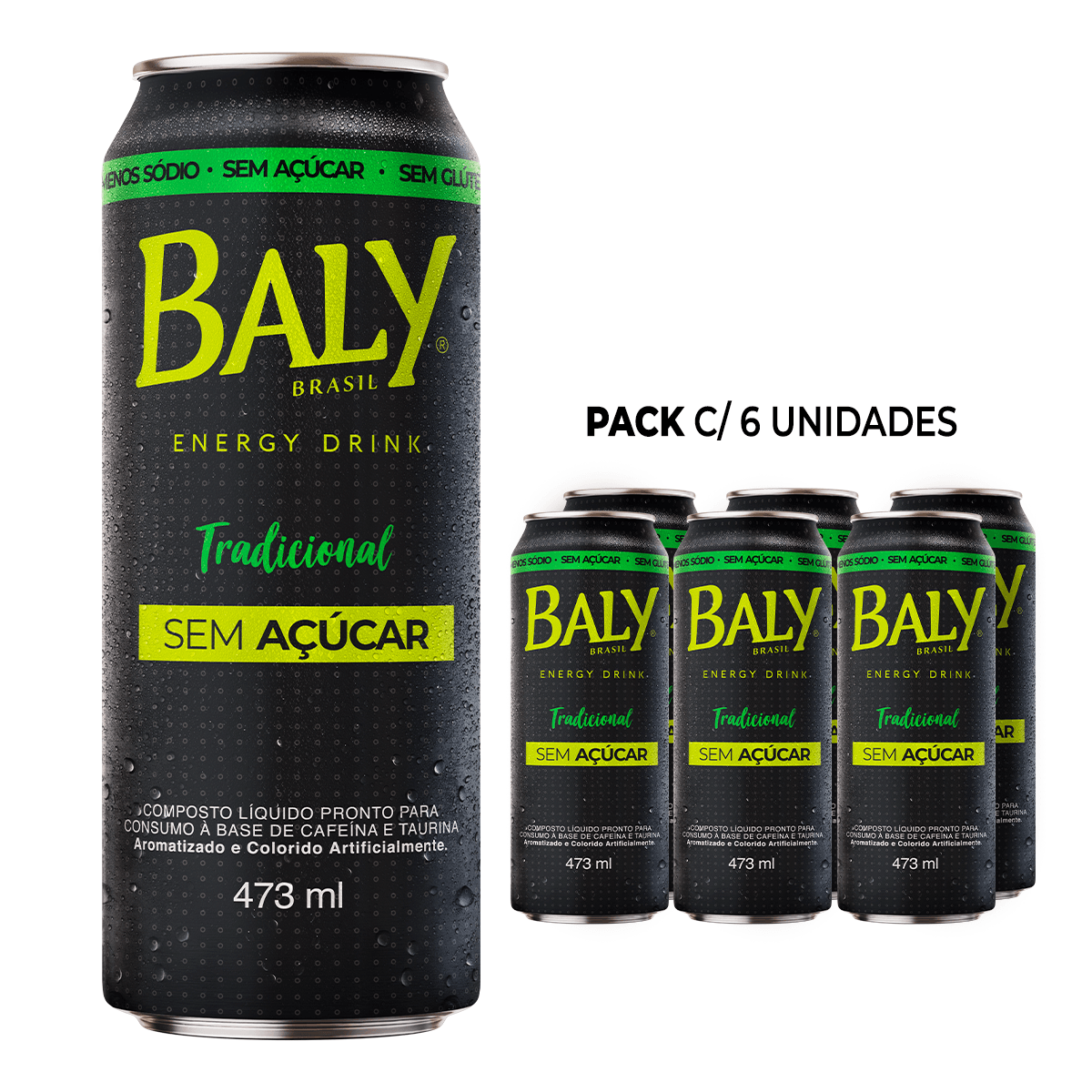 Baly Energy Drink sin Azúcar 473ml