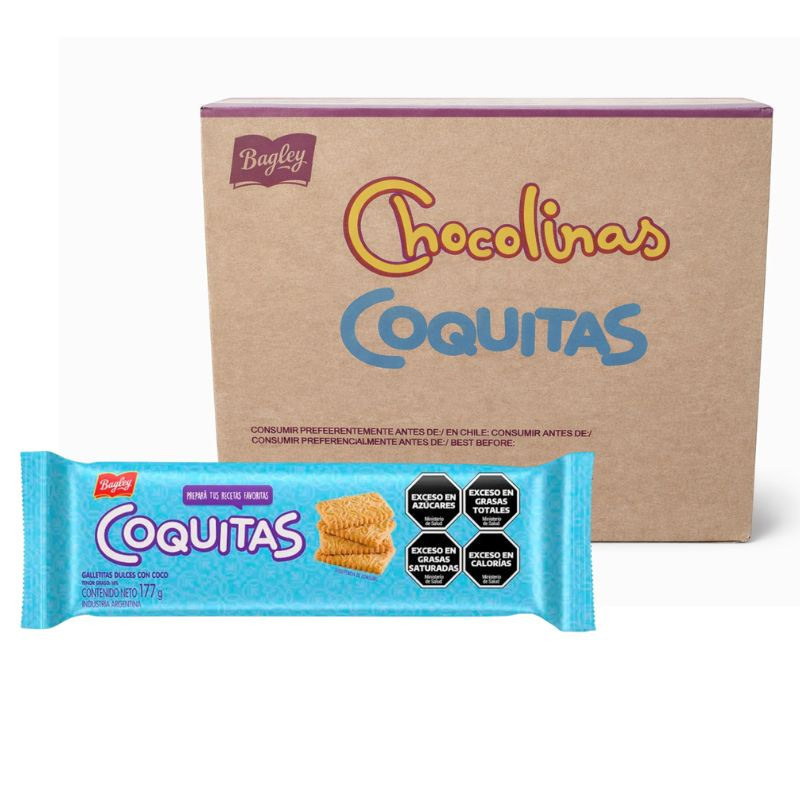 Galletitas Dulces Sabor Coco Fortitas 80