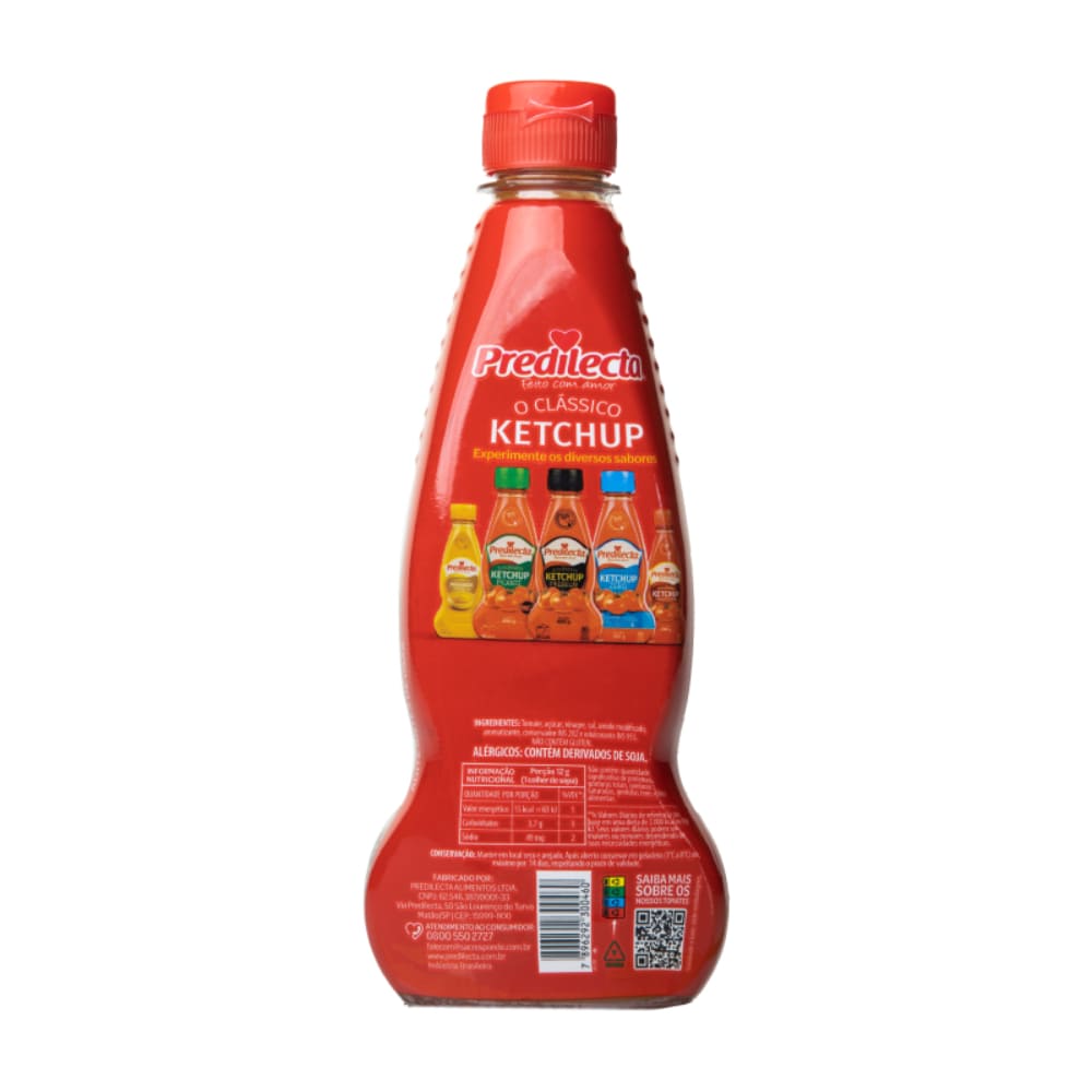 Ketchup Predilecta Tradicional 400g