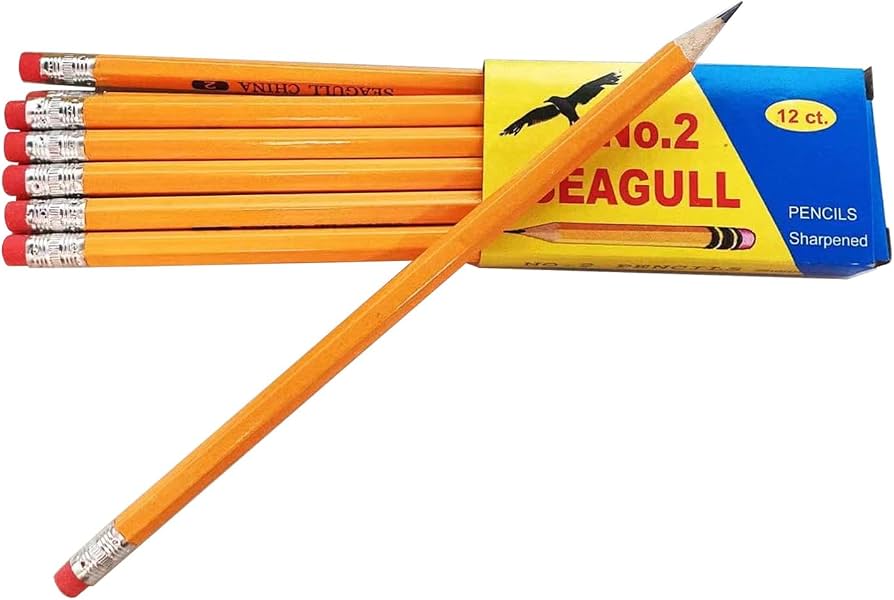 Blister Lapices de Papel Guarani H-To x2