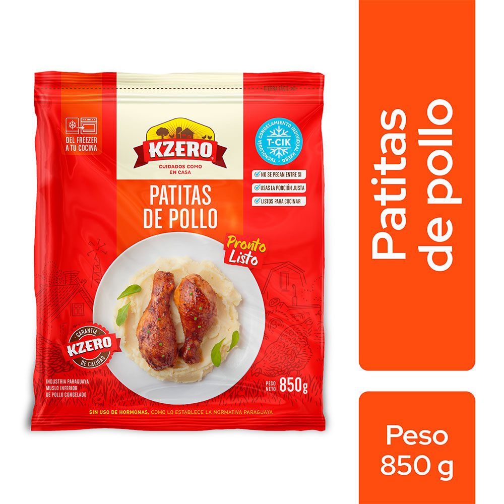 Patitas de Pollo Kzero 850g