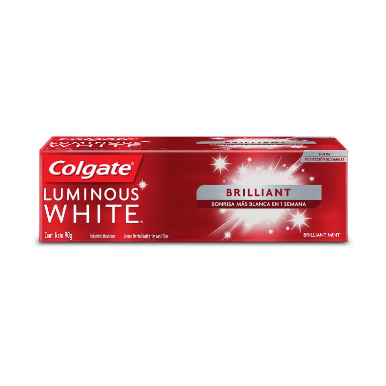 Colgate Crema Dental Luminous White Brillante 48x9