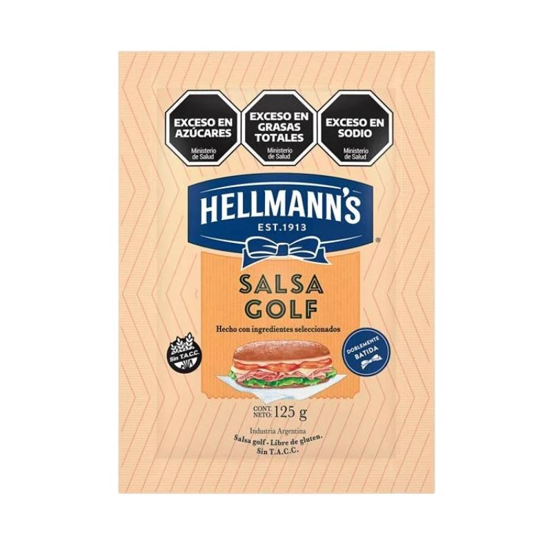 Hellmanns Salsa Golf sin Tacc 125g