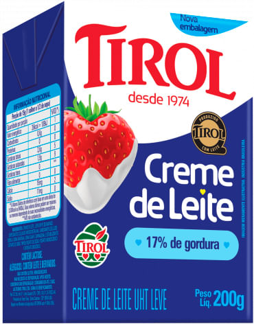 Crema de Leche Tirol 200ml