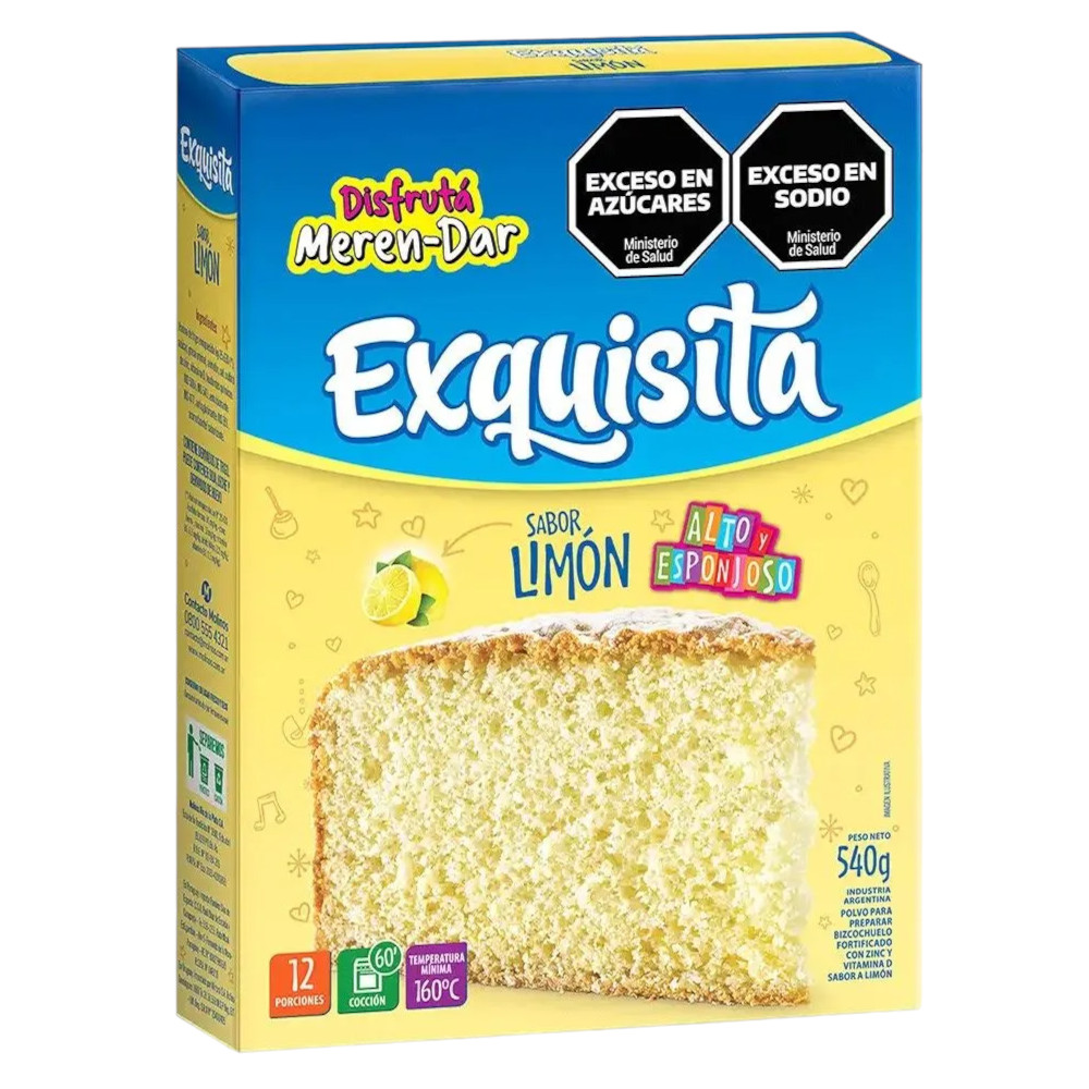Bizcocho Exquisita Limón 40g