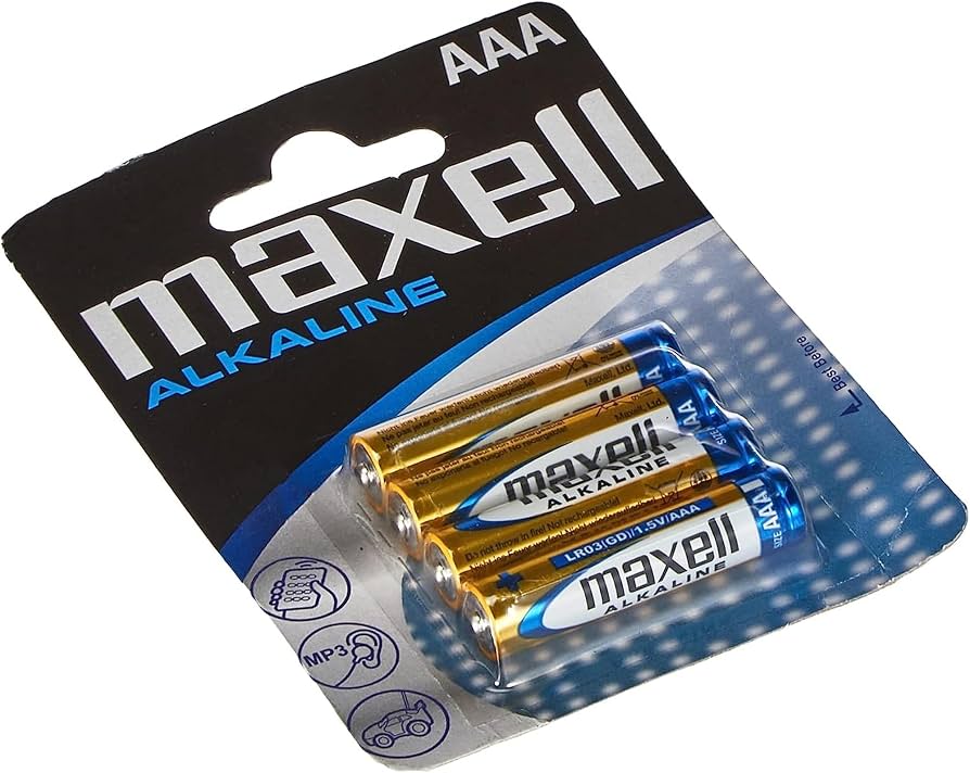 Maxell Pila Alkalina Aaa Dp x4 x24