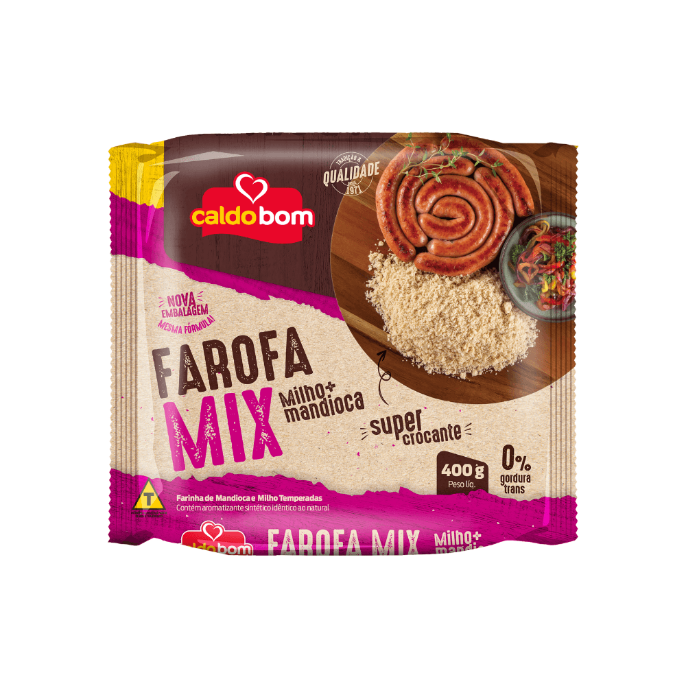 Farofa Caldo Bom Maíz 400g