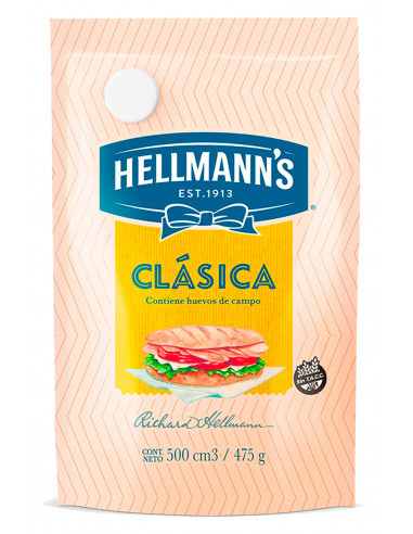 Mayonesa Clásica-Doypack Aregua 475g
