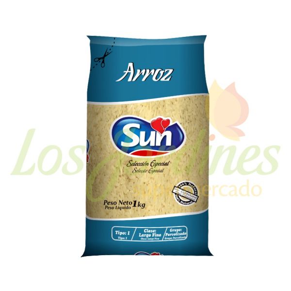 Sun Arroz Parbolizado Verde 1kg