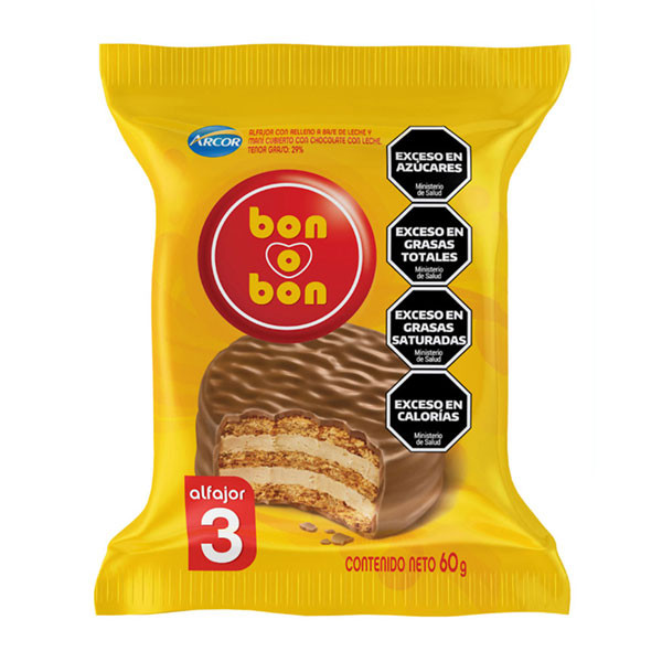 Alfajor Bon O Bon Triple 21x60g