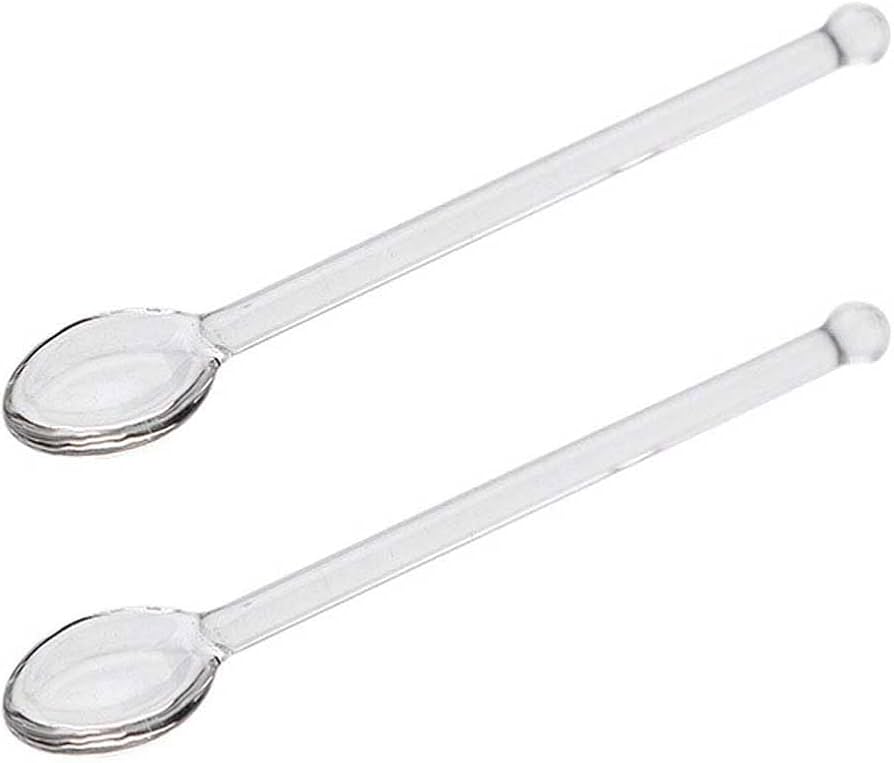 Cuchara para Comida Cristal x50