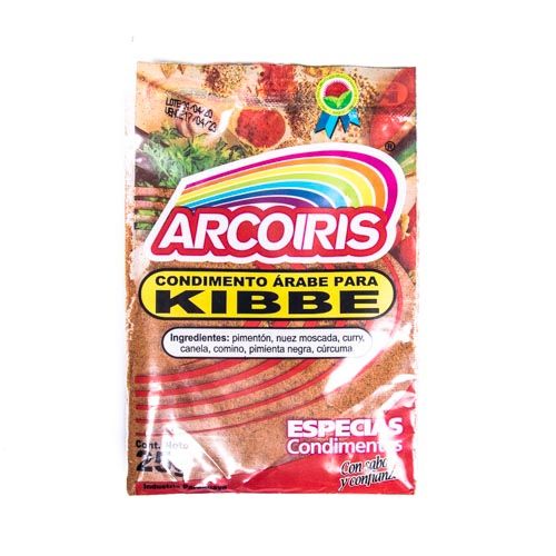 Condimento Arabe para Kibbe 20x25g