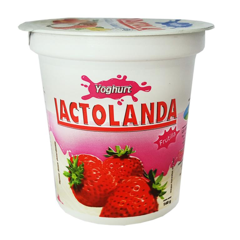 Yoghurt Entero Frutilla Lactoland 140ml