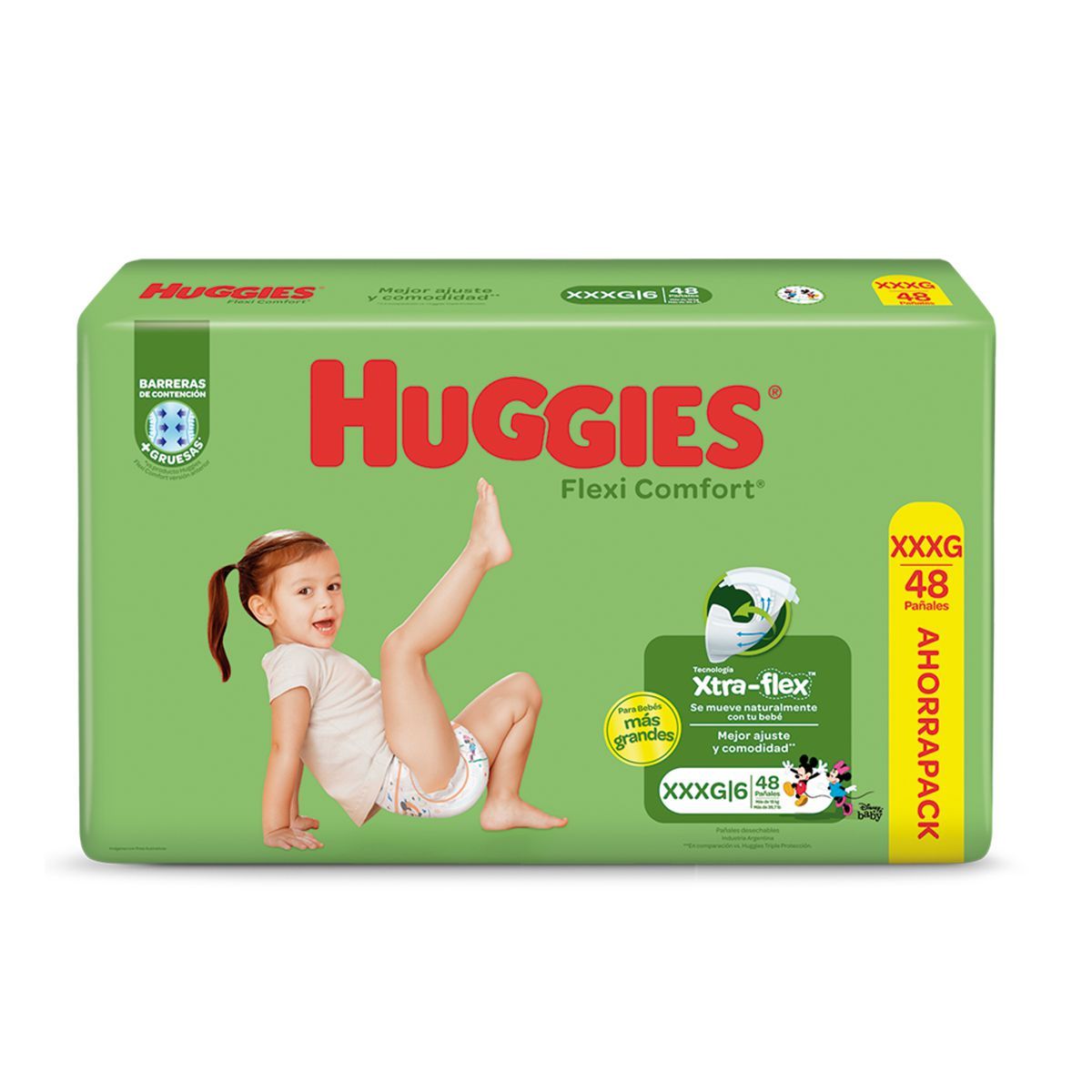 Pañal Hug Flex Comf Xxxl