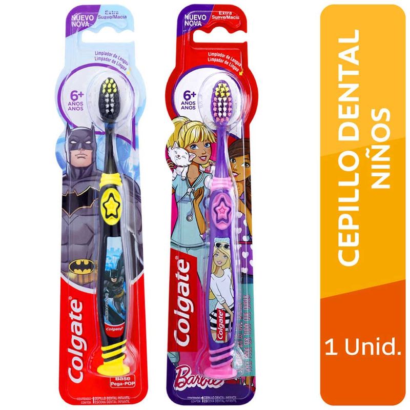 Colgate Cepillo Dental Smiles Años Batm 0-6