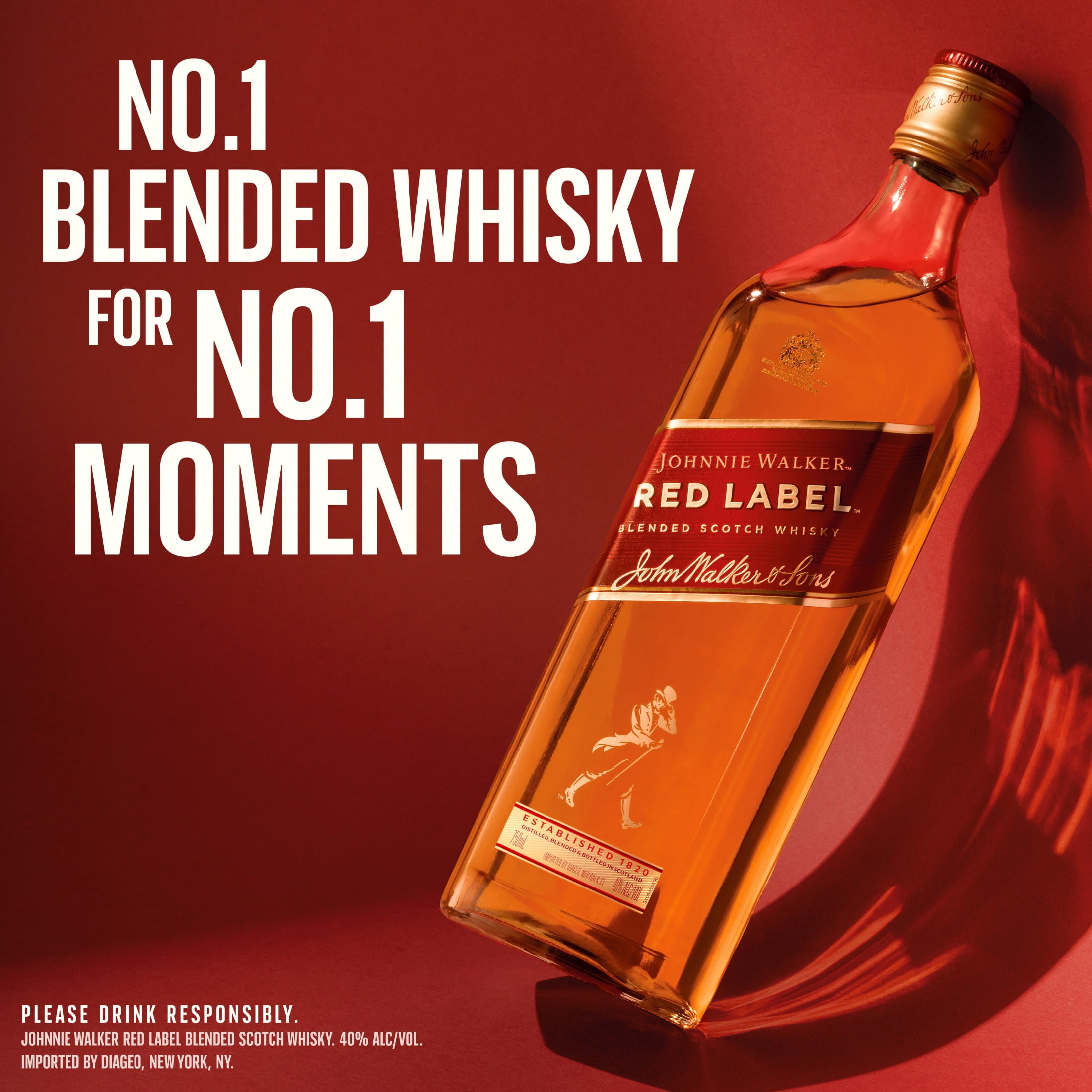 Johnnie Walker Red Label 1L