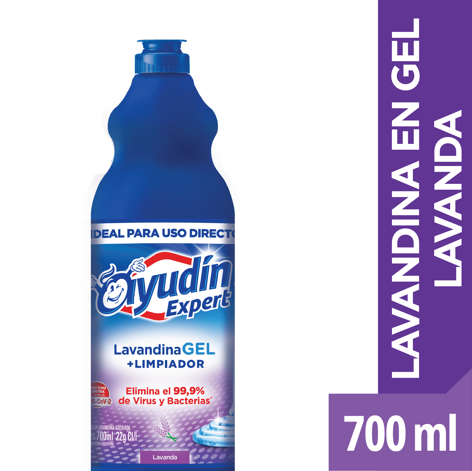 Lavandina en Gel Yuyo 2L