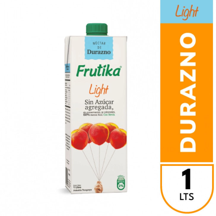 Nectar Light de Durazno Frutika 1L