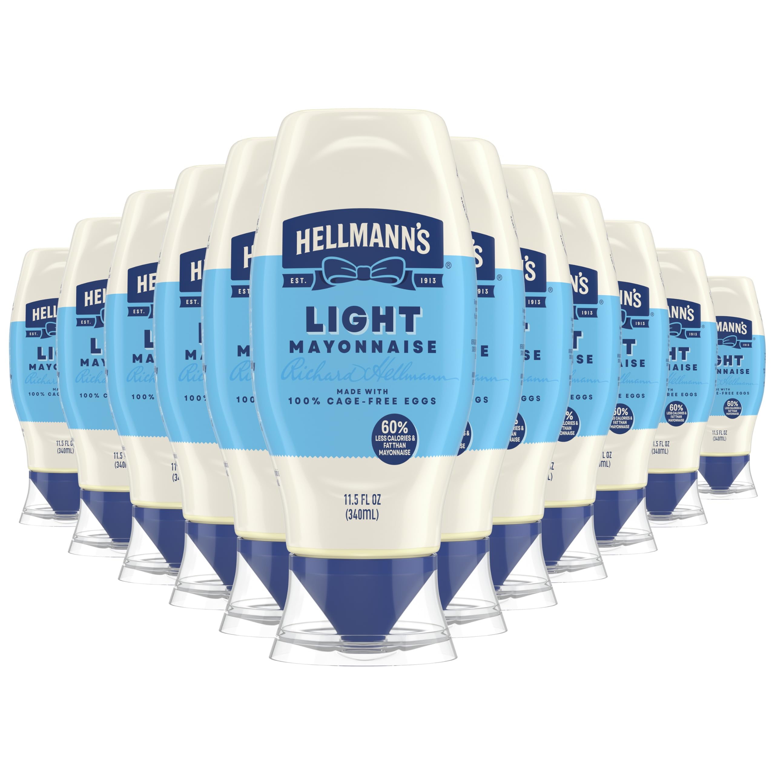 Hellmanns May Light Menos Calidad Dp 12x237g