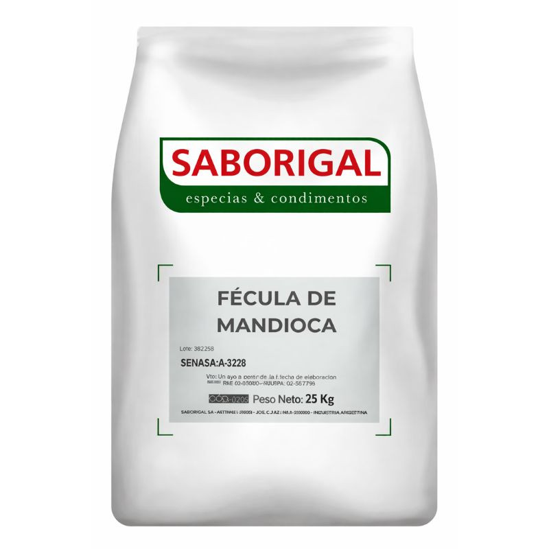 Almidon de Mandioca Biox x 25kg