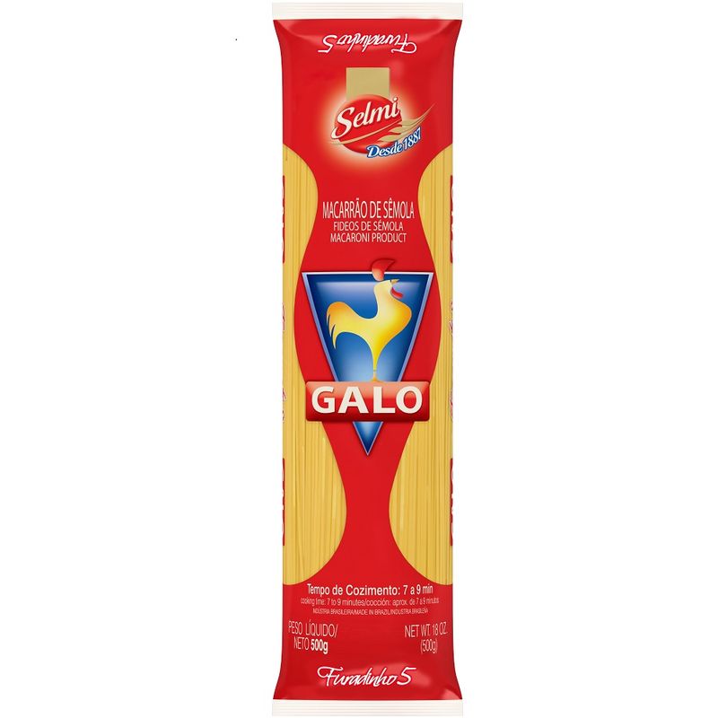 Galo Fid Semola Peña Mostacholi 20x500