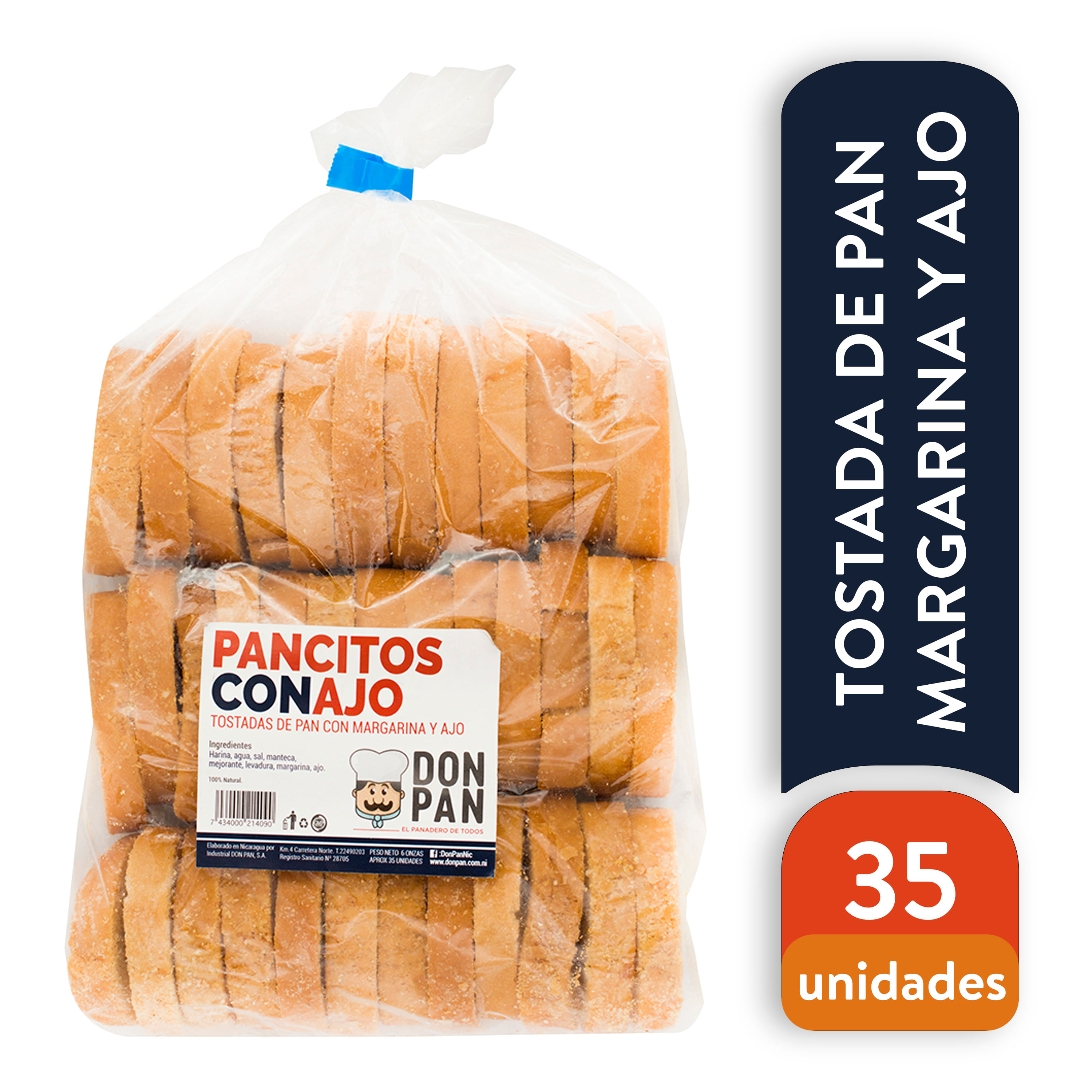 Pan de Ajo Don Marco 400g