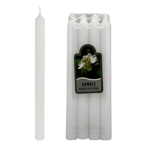 Velas Parafina Vitoria N.04 Blanca