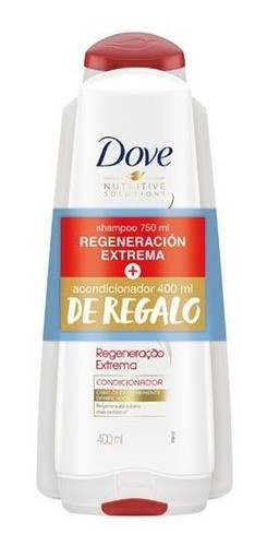 Dove Shampoo Regeneracion 12x750ml