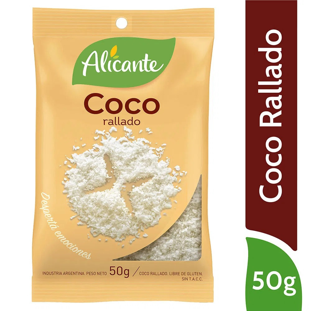 Coco Rallado Azucarado 50g