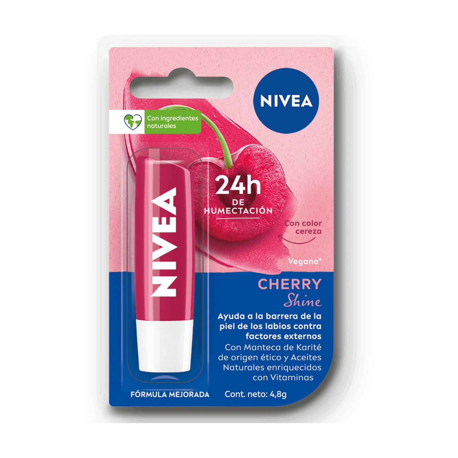 Nivea Lip Care Cherry 4.8g