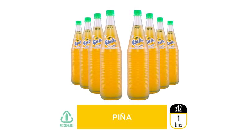 Retornable Fanta Piña 1L