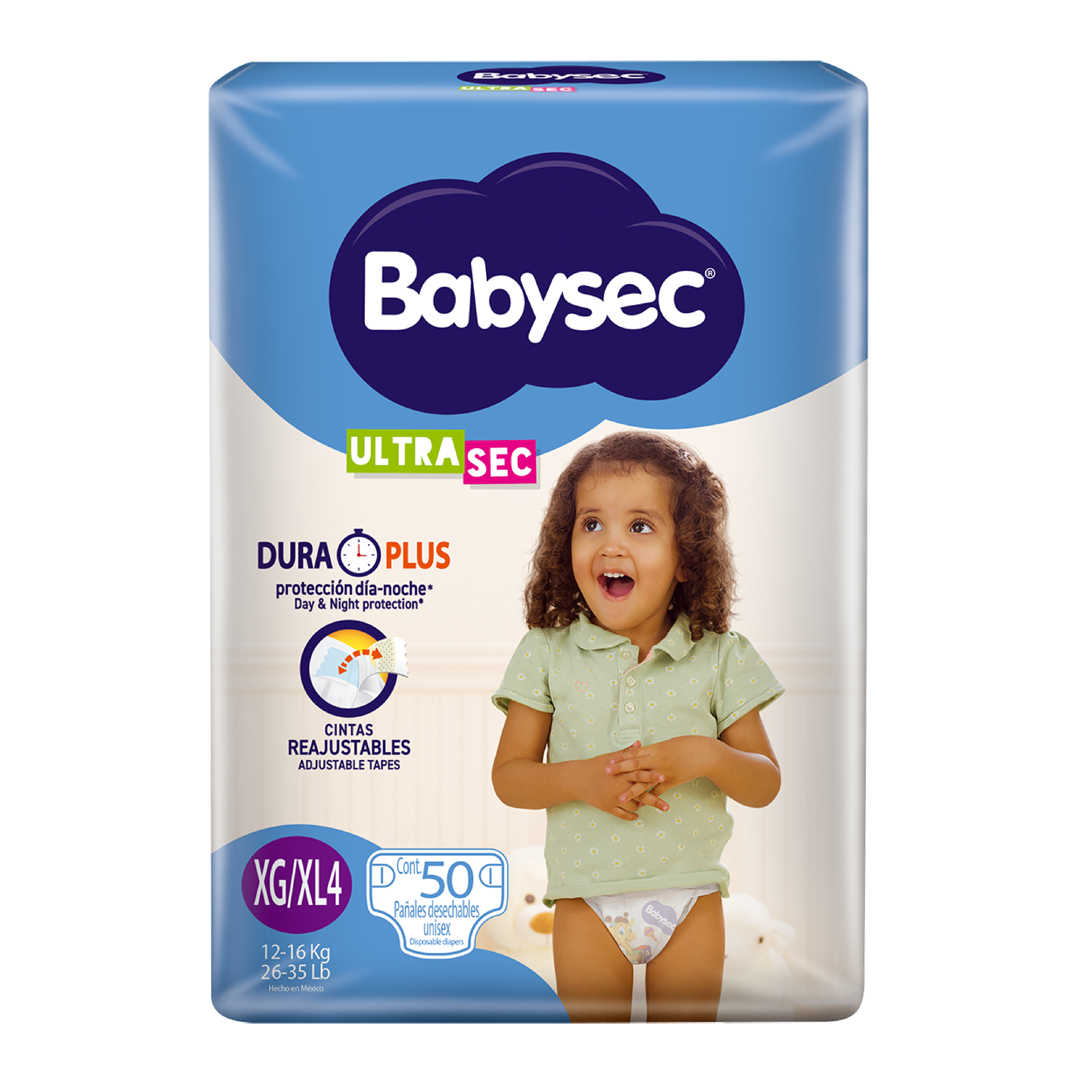 Pañal Agubaby Extra Grande 6x52uni