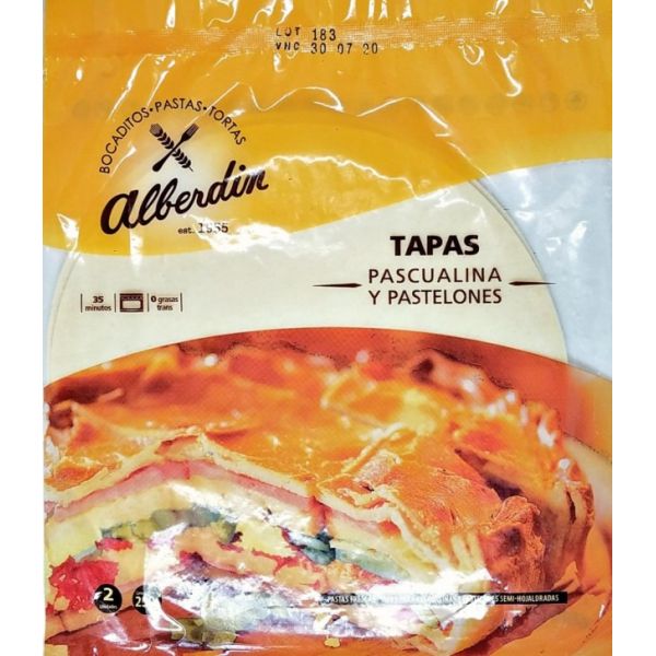 Tapa Pascualina Pastas del Este