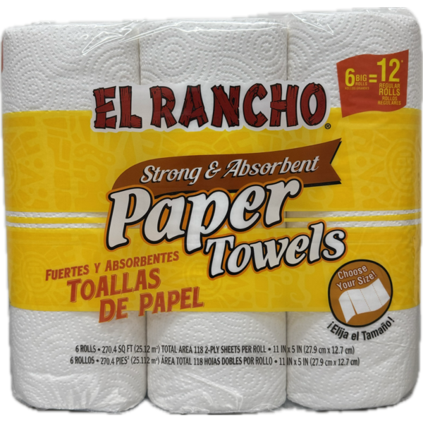 Papel Toalla Tomate 12x2x110