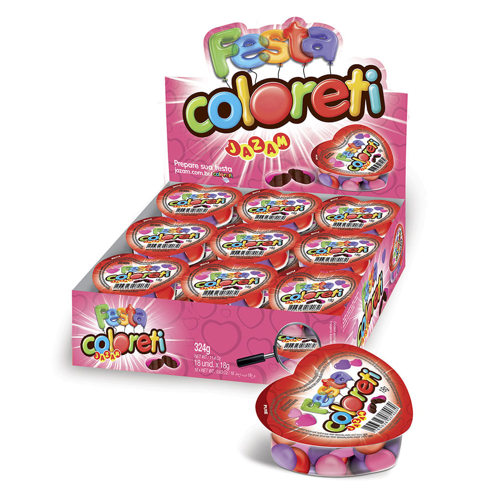 Coloreti Fiesta Amore 18g