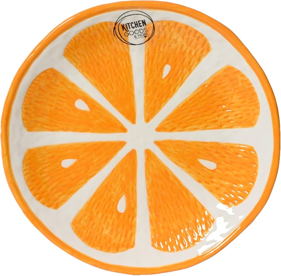 Plato Naranja x10