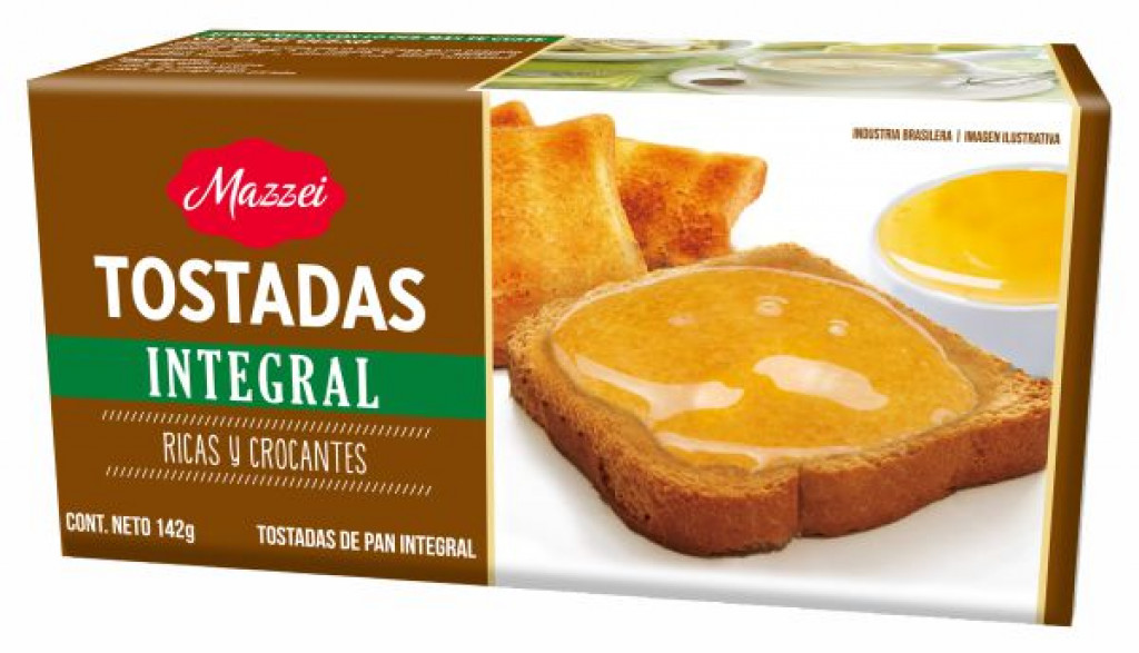 Tostada Integral Mazzei 142g