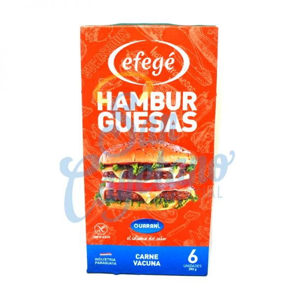 Hamburguesas Efege x6