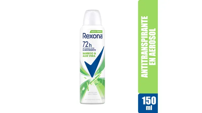 Desodorante Rex Aerosol Ap Bambo y Aloe Vera 89