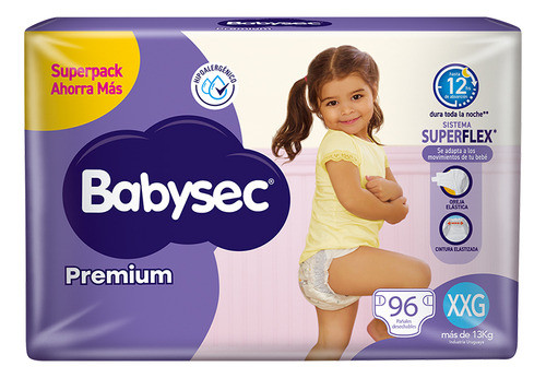 Baby Sec Pan Premium Jumbo Xxg x48