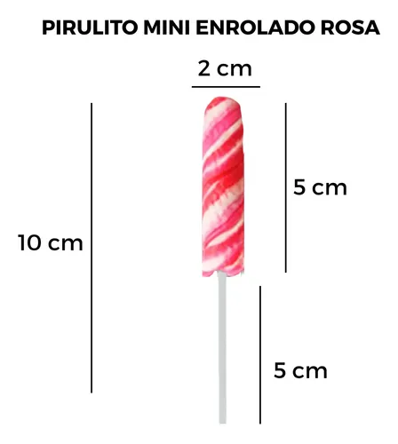 Mini Enrolad Rosa S. Rita 50 Un