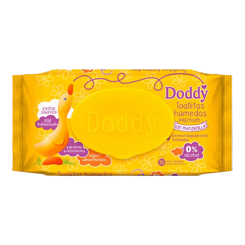 Toallitas Doddy Manzanilla 50