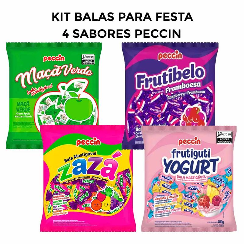 Caramelo Peccin Masticable Frutiguti 400g