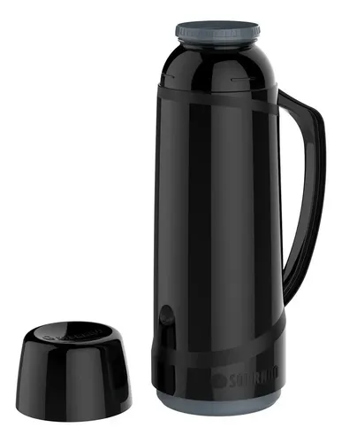 Termo Soprano Negro 1L