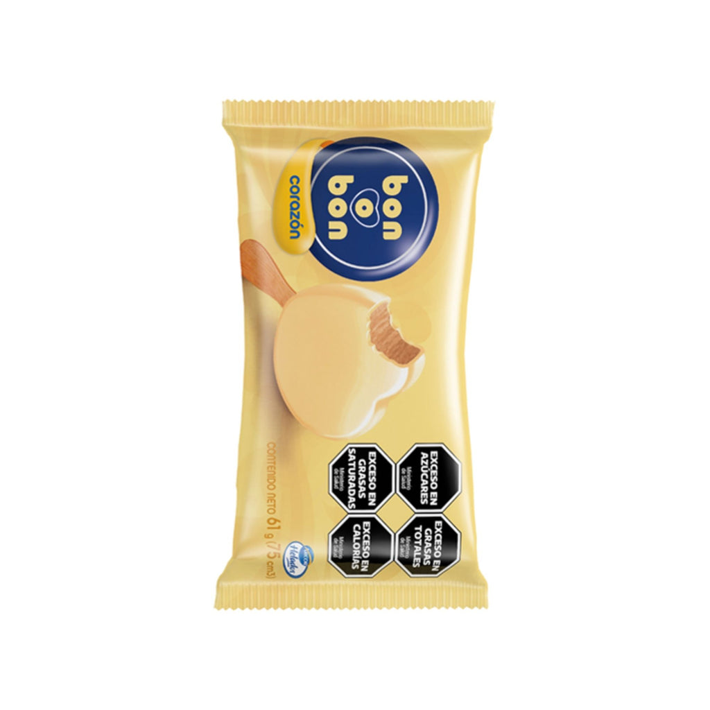 Corazon Blanco Bon O Bon 60g