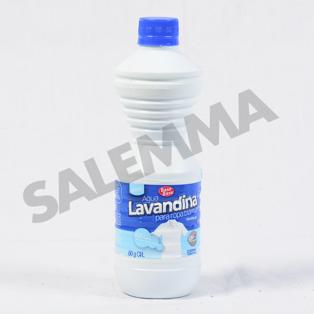 Lavandina B. B. Ropa Blanca 500cc