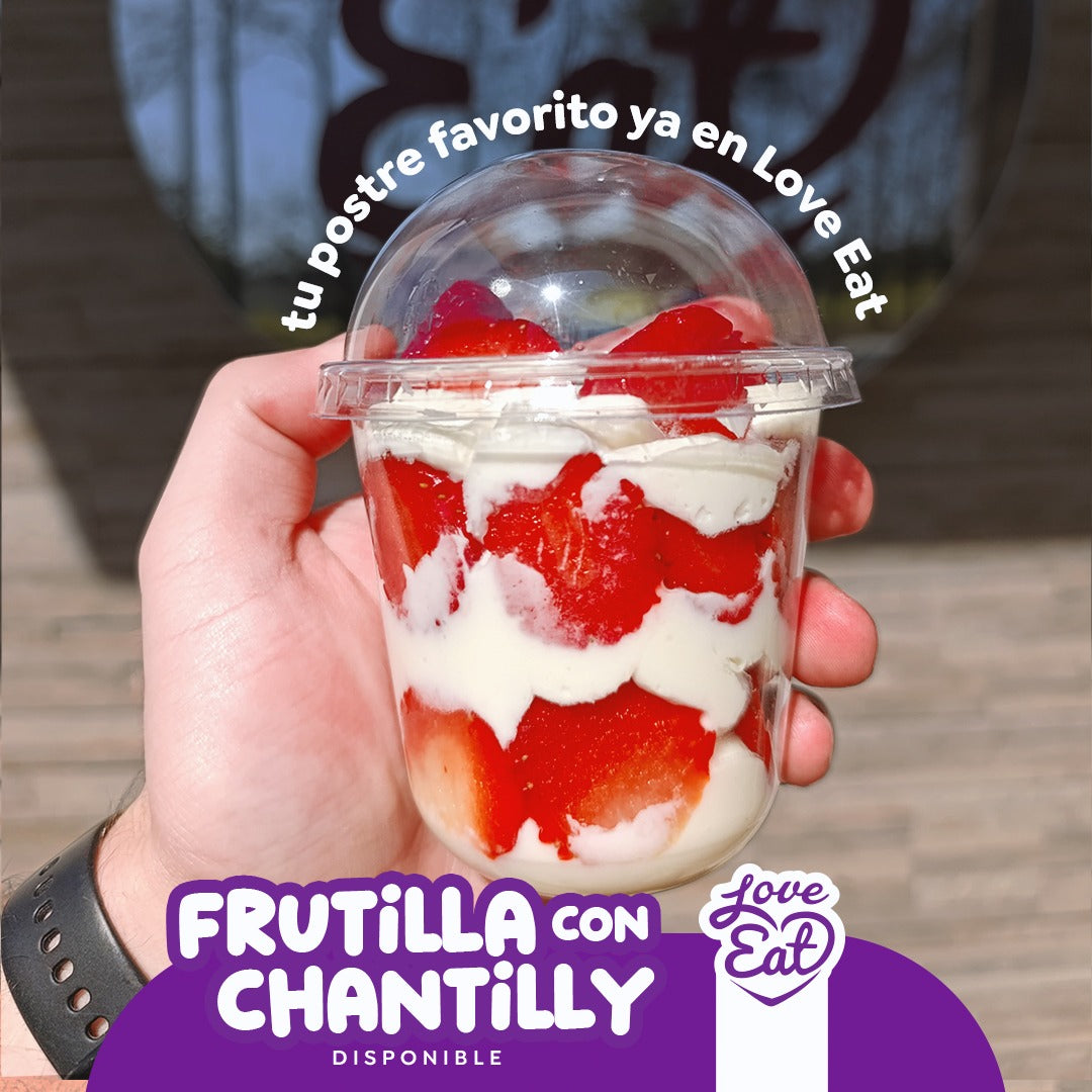 Paletto Chantilly con Frutilla